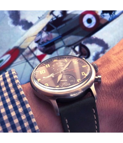 Reloj de piloto aviador Francesco Baracca