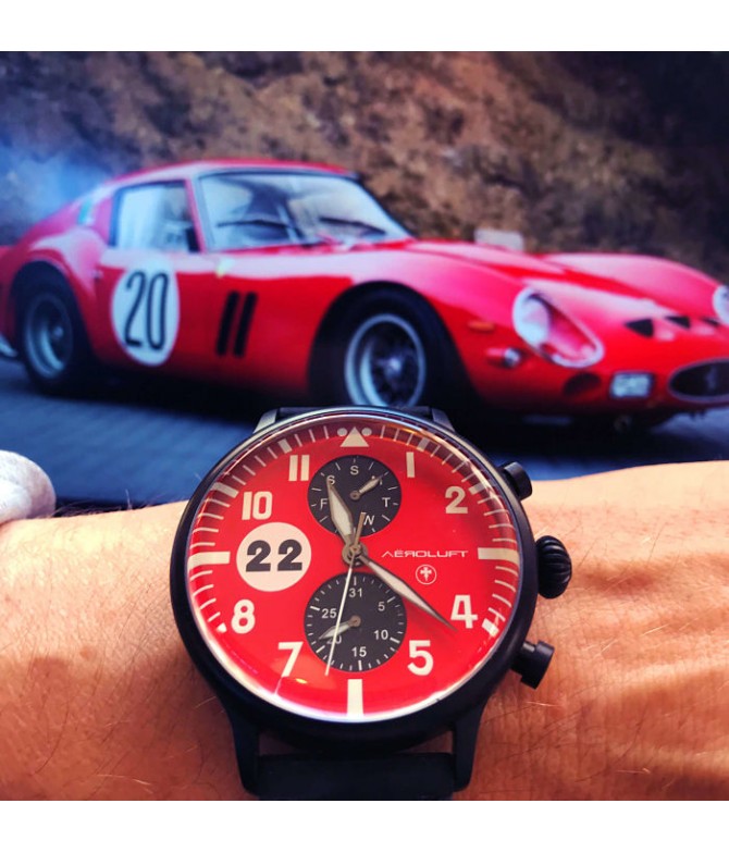 AEROLUFT ® RENNFAHRERUHREN MONZA RENNFAHRERUHR
