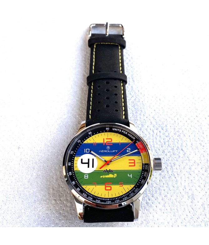 Aeroluft Orologio Racing Uomo da Pilota di Auto da Corsa/Piloti da Gara Type 2 F1 Lotus97-Senna